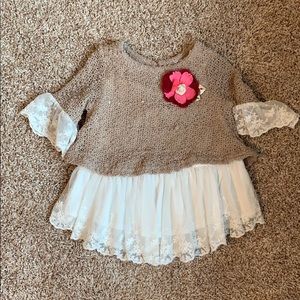 Girls Lacy Blouse